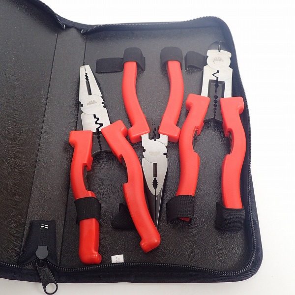 MAC TOOLS/マックツールズ 3Pc プライヤー3点セット 専用ケース付き