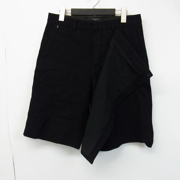 実際に弊社で買取させて頂いたGIVENCHY/ジバンシィ 10AW ウール ハーフパンツ 10F 5005 107/36