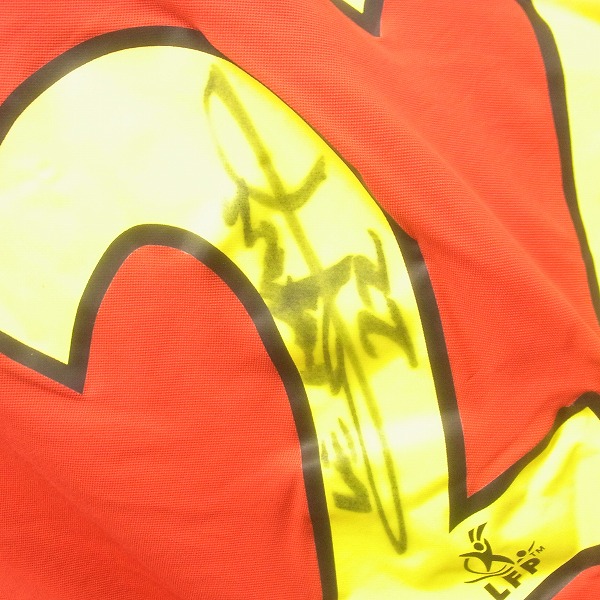 実際に弊社で買取させて頂いたKappa/カッパ  フランスリーグ ル・マン 05/06 #22松井大輔/ユニフォーム/Lの画像 3枚目