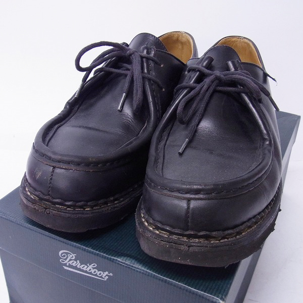 実際に弊社で買取させて頂いたParaboot/パラブーツ MICHAEL MARCHE Ⅱ/ミカエル レザーシューズ 715604/43.5