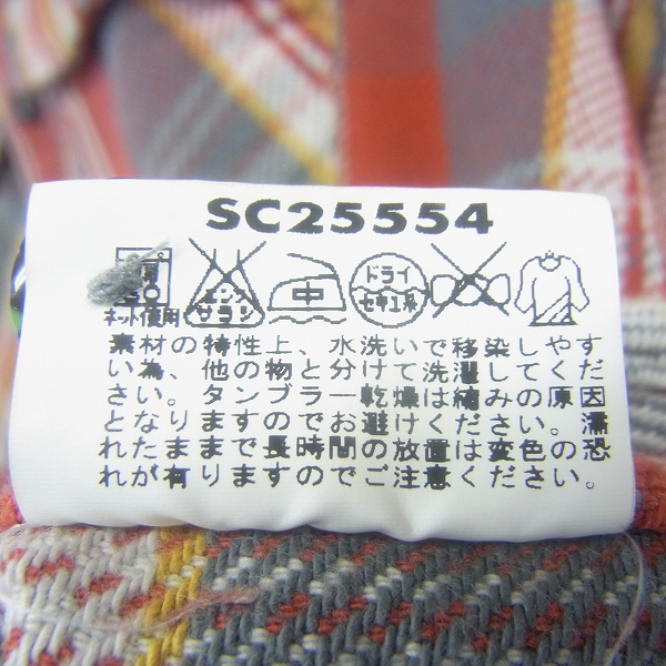 実際に弊社で買取させて頂いたSUGAR CANE/シュガーケーン チェック 長袖 シャツ SC25554/Mの画像 4枚目