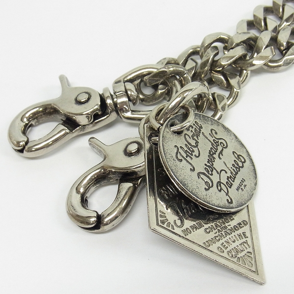 実際に弊社で買取させて頂いたThe Crimie/クライミー ブランドロゴタグ付き ウォレットチェーン/2クリップ