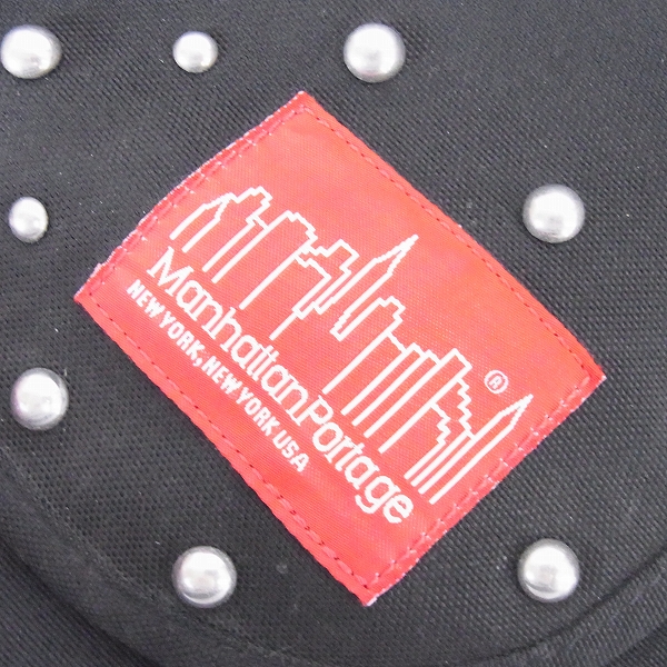 実際に弊社で買取させて頂いたManhattan Portage/マンハッタンポーテージ スタッズ/メッセンジャーバッグの画像 3枚目