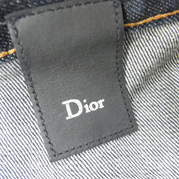 実際に弊社で買取させて頂いたDIOR HOMME/ディオールオム 11AW Jake/ジェイク ダメージ加工ストレッチウォッシュドデニム 163D007TX995/26の画像 2枚目