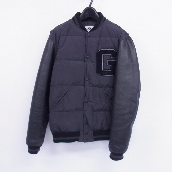実際に弊社で買取させて頂いたgood enough/グッドイナフ 袖レザーダウンスタジャン/ジャケット/L