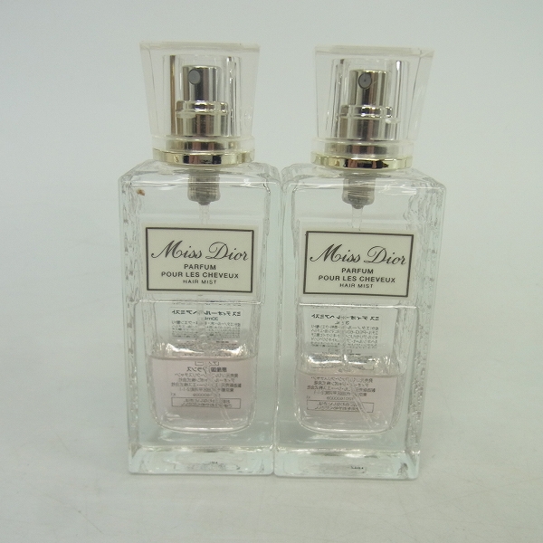 実際に弊社で買取させて頂いたChristian Dior/ディオール ヘアミスト/PARFUM POUR LES CHEVEUX/30ml/2点セットの画像 1枚目