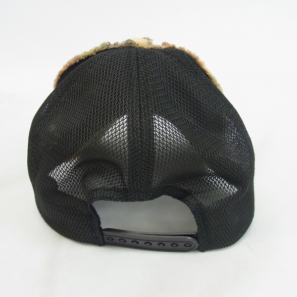 実際に弊社で買取させて頂いたYOSINORI KOTAKE×BARNEYS NEWYORK/ヨシノリコタケ×バーニーズニューヨーク メッシュキャップ カモ柄/迷彩柄 スパンコール/スターの画像 3枚目