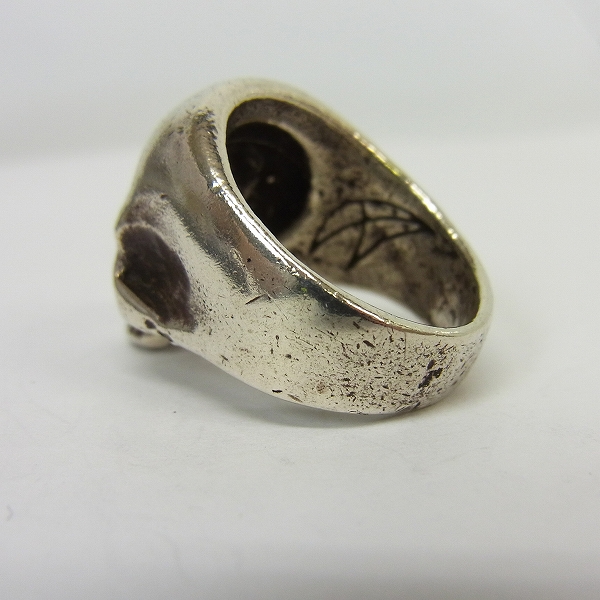 実際に弊社で買取させて頂いたCRAZY PIG/クレイジーピッグ スモールエビルスカルリングの画像 1枚目