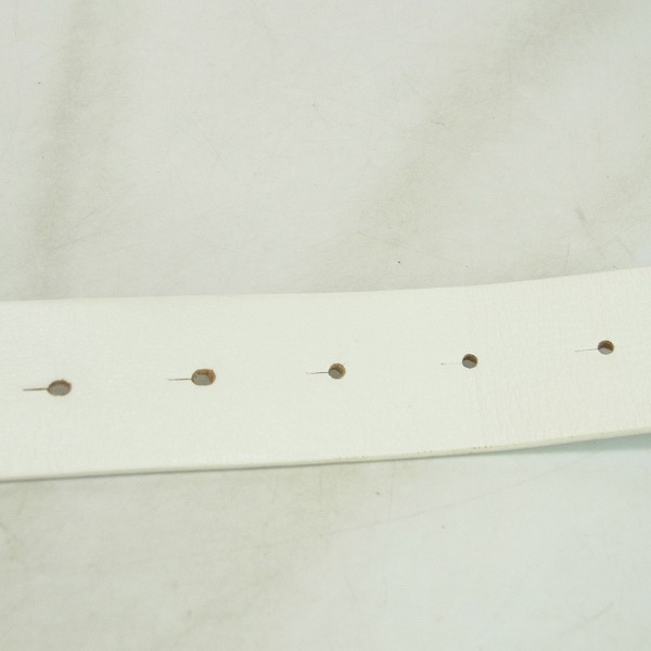 実際に弊社で買取させて頂いたJ.LINDEBERG /リンドバーグ ゴルフ レザー ベルトの画像 5枚目