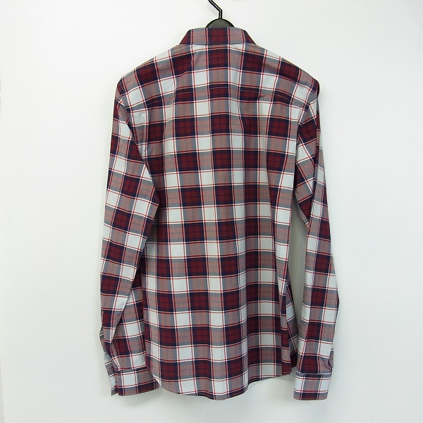 実際に弊社で買取させて頂いたGIVENCHY/ジバンシィ チェック 長袖シャツ /37の画像 1枚目