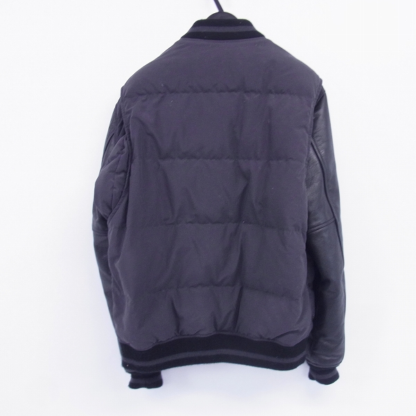 実際に弊社で買取させて頂いたgood enough/グッドイナフ 袖レザーダウンスタジャン/ジャケット/Lの画像 1枚目