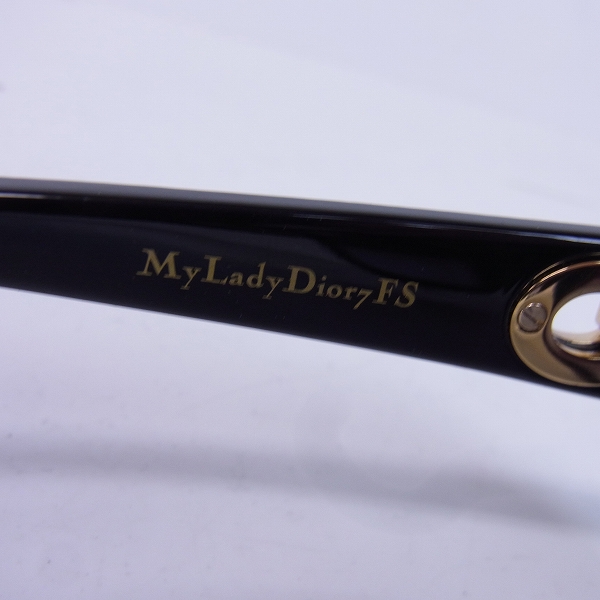 実際に弊社で買取させて頂いたChristian Dior/クリスチャン ディオール サングラス/アイウェア MY LADY DIOR 7 FS D28JJの画像 6枚目