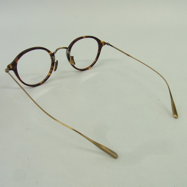 実際に弊社で買取させて頂いたOLIVER PEOPLES/オリバーピープルズ Garson DM2 眼鏡/メガネフレームの画像 1枚目