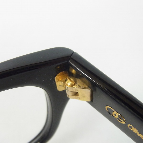 実際に弊社で買取させて頂いたOLIVER GOLDSMITH/オリバーゴールドスミス CONSUL 眼鏡/メガネフレームの画像 5枚目