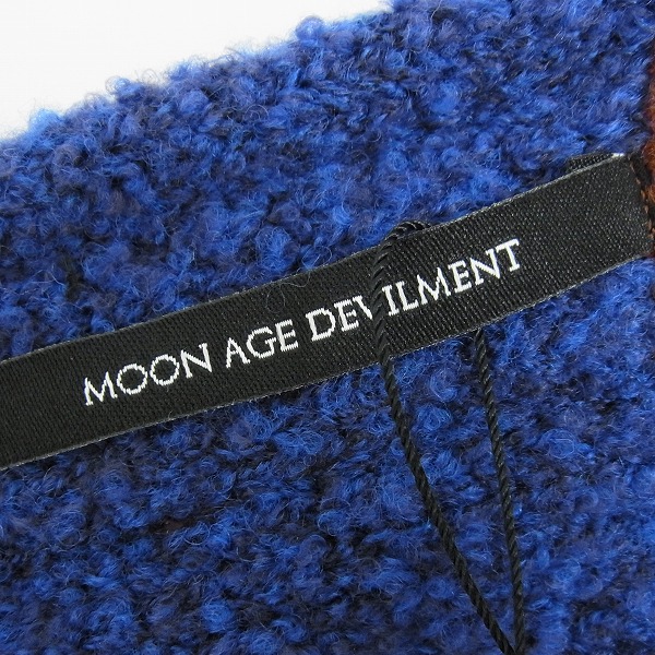 実際に弊社で買取させて頂いた【未使用】Moonage Devilment/ムーンエイジデビルメント ニットメキシカンパーカー/mcs-0456/44の画像 2枚目