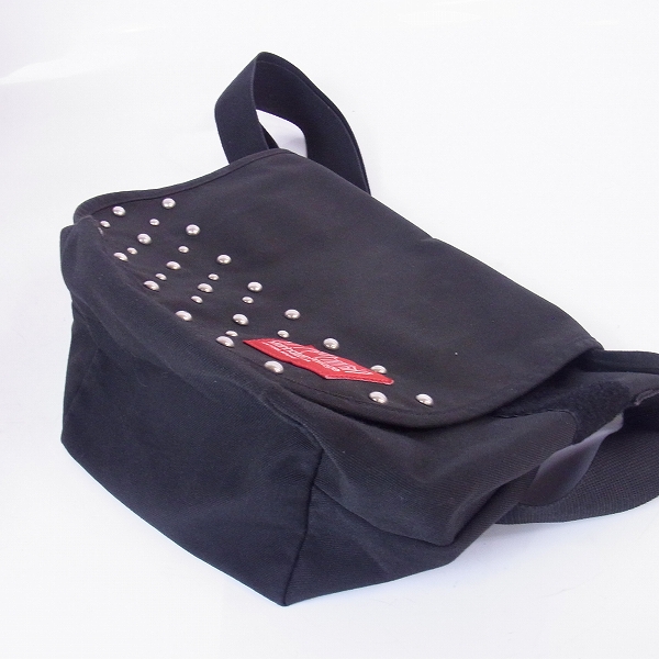 実際に弊社で買取させて頂いたManhattan Portage/マンハッタンポーテージ スタッズ/メッセンジャーバッグの画像 2枚目