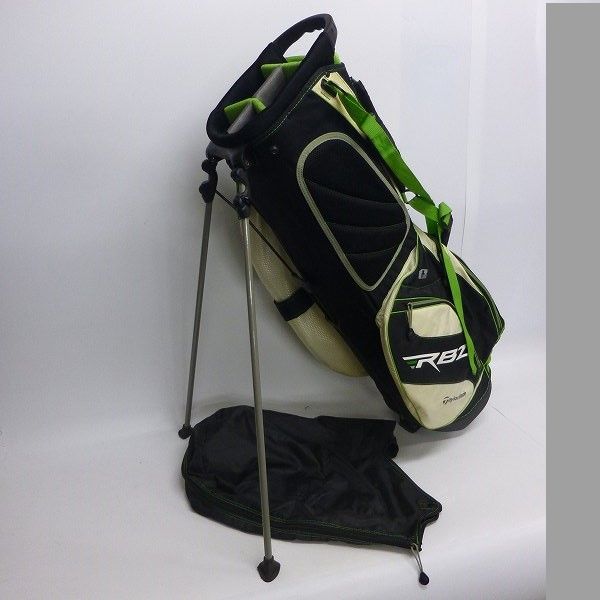 TaylorMade (テーラーメイド) キャディバッグ ホワイト×グリーン