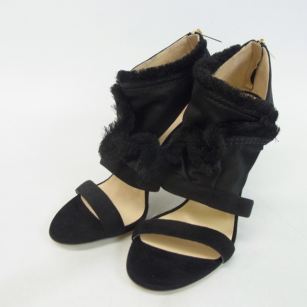 実際に弊社で買取させて頂いたJIMMY CHOO/ジミーチュウ KIKI100 スエード パンプス/サンダル 37.5