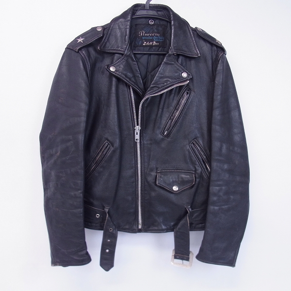 実際に弊社で買取させて頂いたSchottBros/ショットブロス PERFECTO 60年代 サボテンタグ ヴィンテージ ライダース/38の画像 0枚目