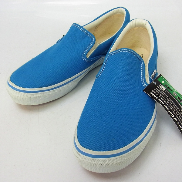 実際に弊社で買取させて頂いたVANS/バンズ スニーカー/スリッポン ライトブルー V98FLS/US11の画像 0枚目