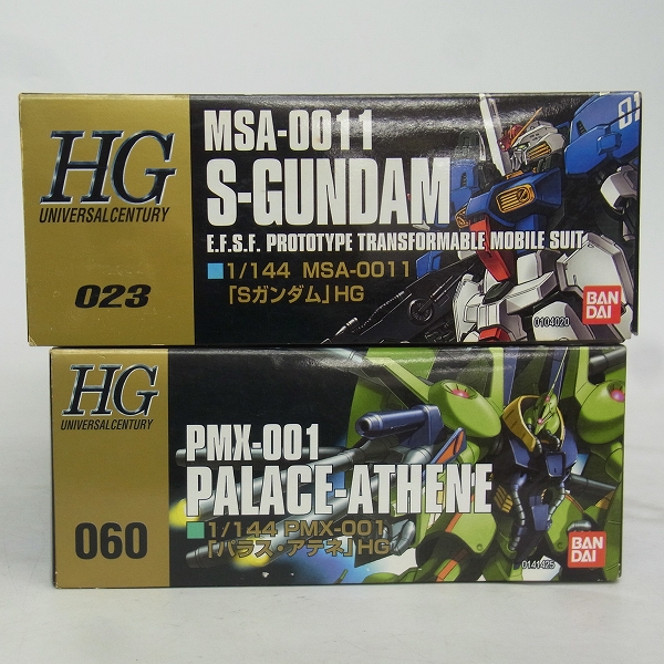 実際に弊社で買取させて頂いた【未組立】BANDAI ガンダムセンチネル MSA-0011 S/PMX-001 パラスアテネ 1/144 ガンプラ 2点セットの画像 4枚目