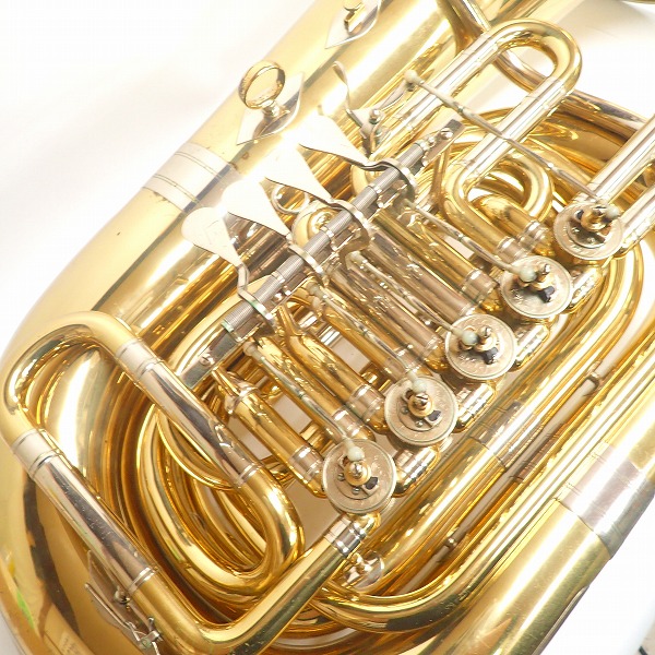 ☆【型番不明/ジャンク】MIRAPHONE /ミラフォン チューバ ベル径約40cm/全長約100cm 管楽器 の買取実績 -  ブランド買取専門店リアクロ