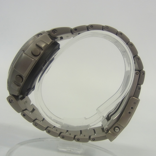 実際に弊社で買取させて頂いたG-SHOCK/Gショック MR-G チタン フルフローライン  MRG-220T-1【動作未確認】の画像 1枚目