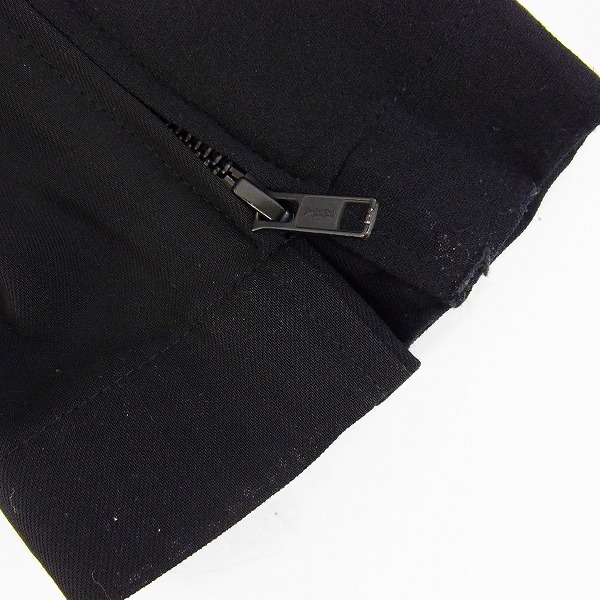 実際に弊社で買取させて頂いたANN DEMEULEMEESTER/アンドゥムルメステール 裾ジップ スラックスパンツ /38の画像 6枚目