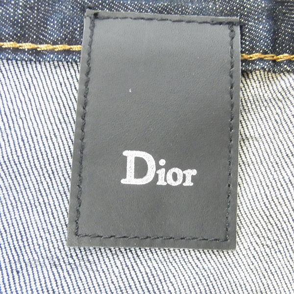 実際に弊社で買取させて頂いたDIOR HOMME/ディオールオム リジット ブルージーンズ /30の画像 2枚目