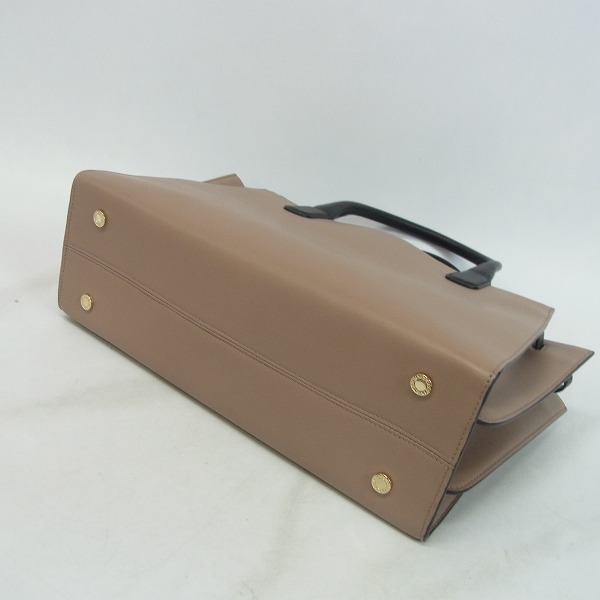 実際に弊社で買取させて頂いたBVLGARI/ブルガリ ブルガリ･ブルガリ アルバ 2Way レザー ハンドバッグ/ショルダーバッグの画像 3枚目