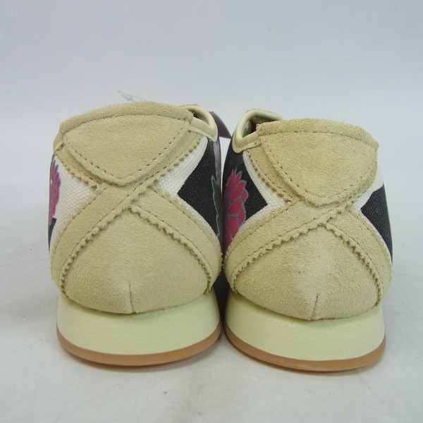 実際に弊社で買取させて頂いた【未使用】le cop sportif /ルコックスポルティフ SOUSOU BC 花柄 スニーカー QLC-7106/24の画像 1枚目