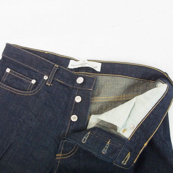 実際に弊社で買取させて頂いたGOLDEN GOOSE/ゴールデングース ボタンフライ ストレートデニムパンツ G19U505 A1/Sの画像 2枚目