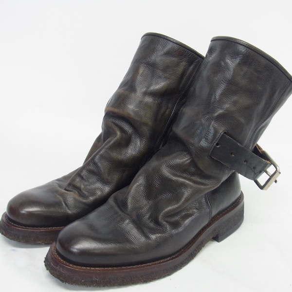実際に弊社で買取させて頂いたMIHARAYASUHIRO/ミハラヤスヒロ ベルトブーツ/ジョッキーブーツ/24.5