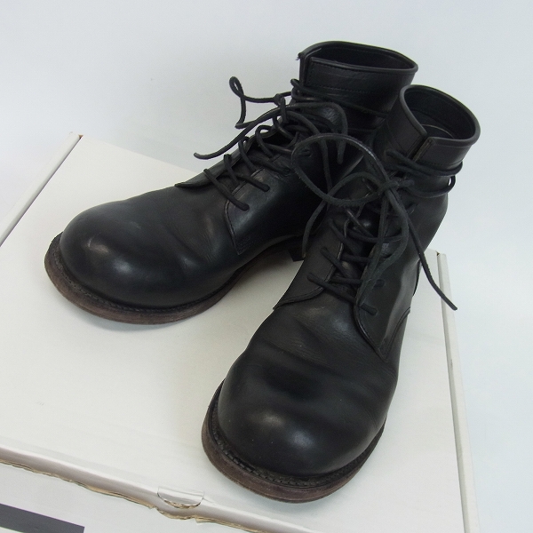 実際に弊社で買取させて頂いたATTACHMENT/アタッチメント kazuyuki kumagai 別注 GUIDI VITTELO FIORE ブーツ KA62-101/42