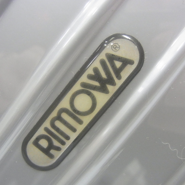 実際に弊社で買取させて頂いたRIMOWA/リモワ SALSA/サルサ マルチホイール/4輪 TSAロック スーツケース 876.70/82Lの画像 6枚目