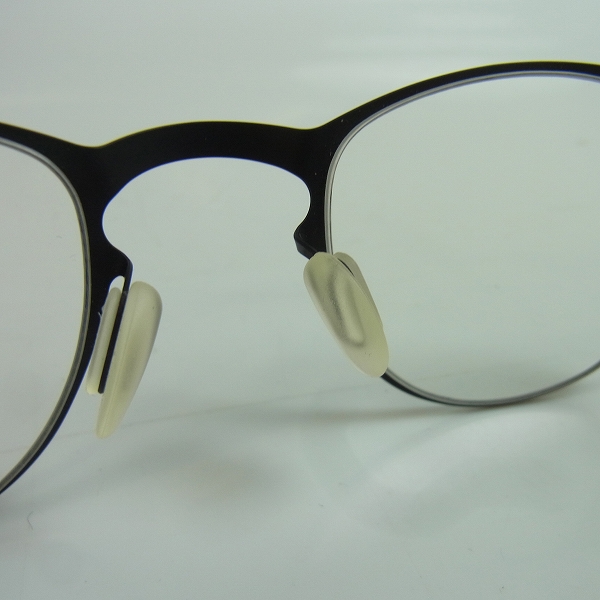 実際に弊社で買取させて頂いたMYKITA/マイキータ DECADES HENRY/ヘンリー ボストン型 メガネフレーム ブラックの画像 4枚目