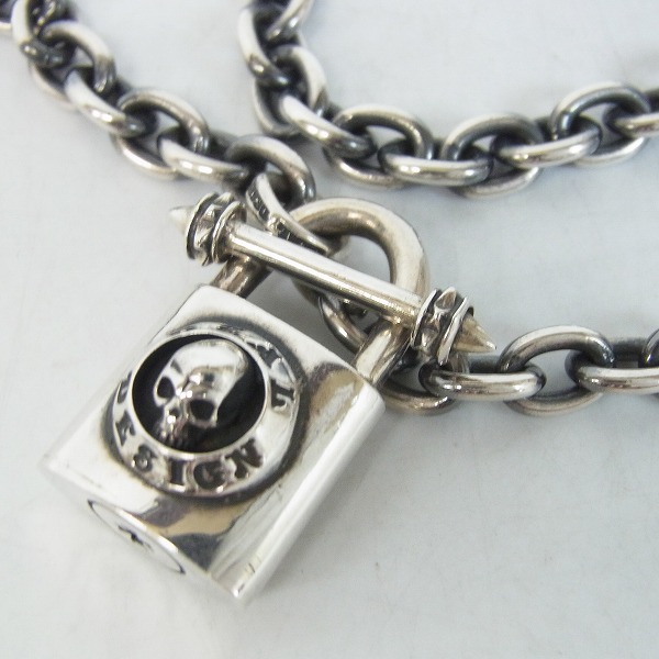 実際に弊社で買取させて頂いたDEALDESIGN/ディールデザイン スカルパドロック ネックレス/ペンダント