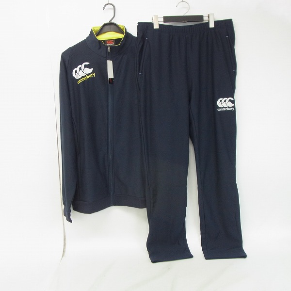 実際に弊社で買取させて頂いた【未使用】CANTERBURY/カンタベリー トレーニングスウェット ジャケット パンツ セットアップ/4L