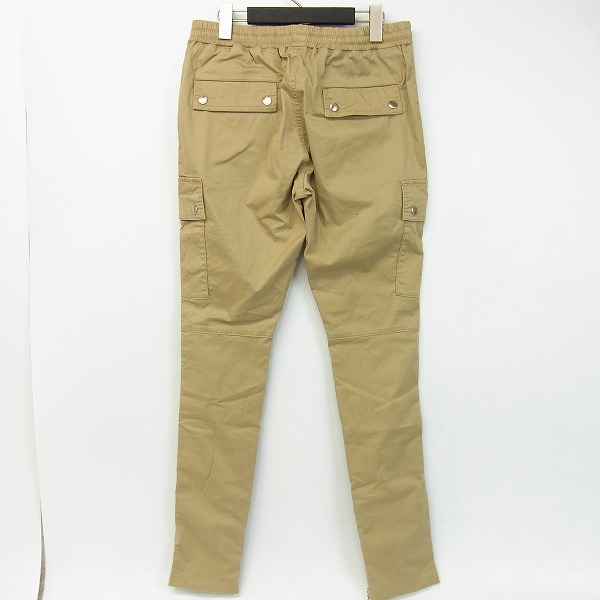 実際に弊社で買取させて頂いたSOPHNET/ソフネット HEM ZIP イージー カーゴパンツ カーキ SOPH-178047/Sの画像 1枚目