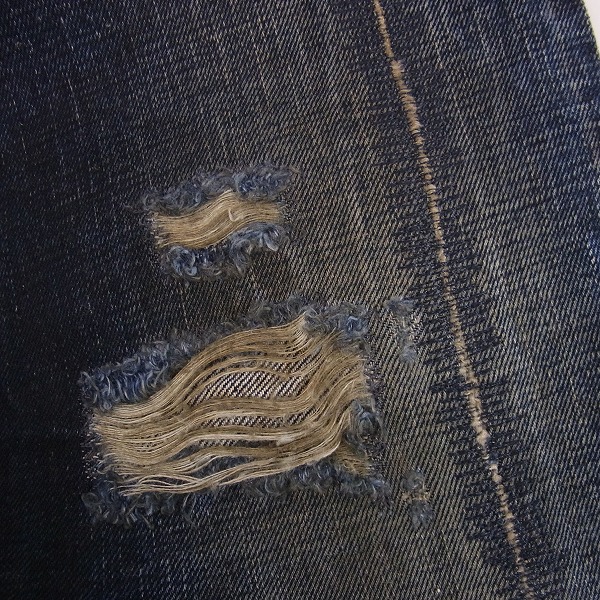 実際に弊社で買取させて頂いたDIESEL BLACK GOLD/ディーゼル ブラック ゴールド クラッシュ加工 デニムパンツ/28の画像 7枚目