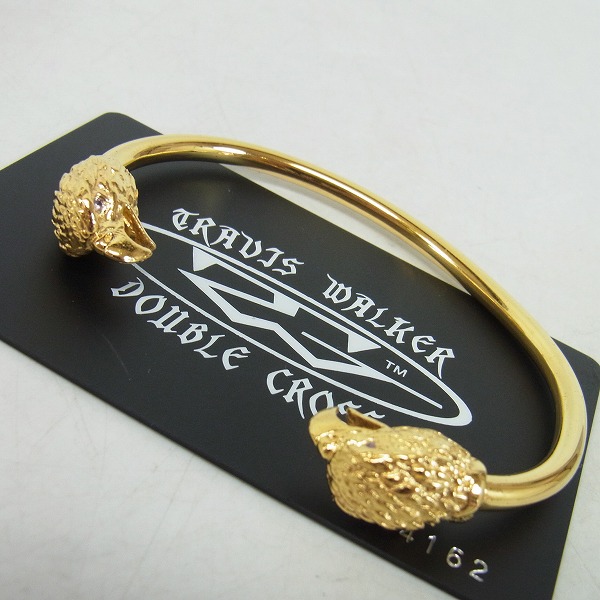 実際に弊社で買取させて頂いた【証明書】TRAVIS WALKER/トラヴィスワーカー イーグルヘッド ブラス バングル/BGS018