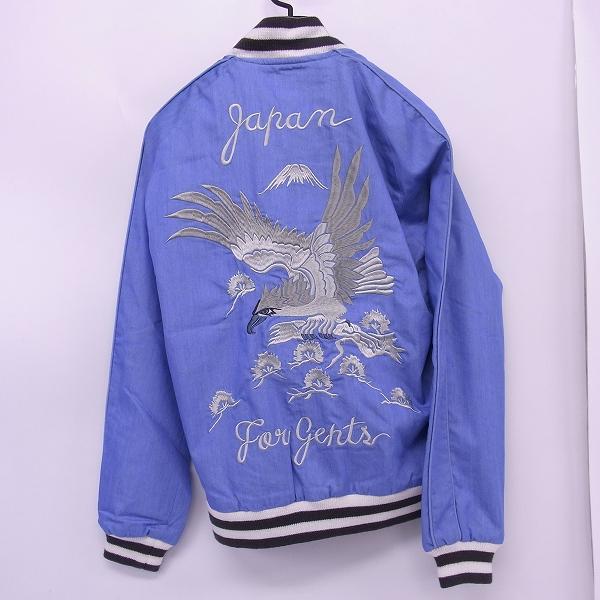 実際に弊社で買取させて頂いたBUFFALO BOBS/バッファローボブズ リバーシブル 鷹刺繍 スカジャン/2の画像 1枚目