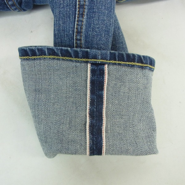 実際に弊社で買取させて頂いたFACTOTUM/ファクトタム STRAIGHT FITTING デニムパンツ インディゴ/30の画像 7枚目