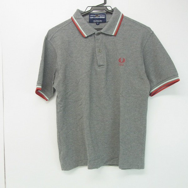 実際に弊社で買取させて頂いたCOMME des GARCONS SHIRT×FRED PERRY/コムデギャルソン×フレッドペリー ポロシャツ S