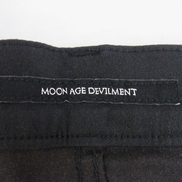 実際に弊社で買取させて頂いた【未使用】Moonage Devilment/ムーンエイジデビルメント ストレッチスリムパンツ/mpt-0120/02の画像 3枚目