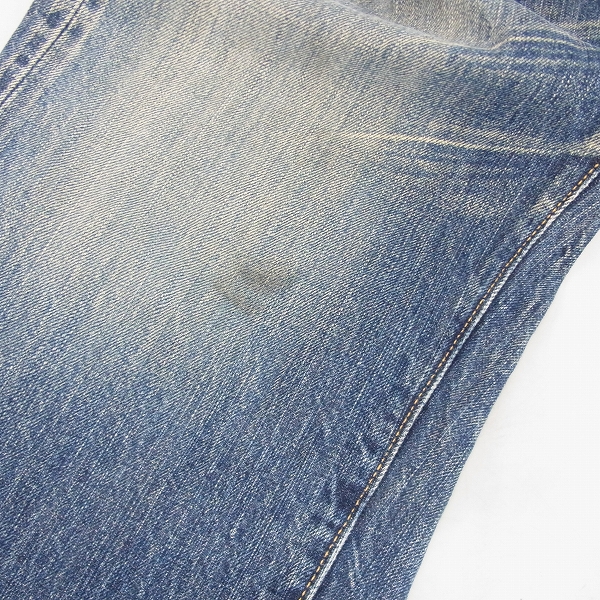 実際に弊社で買取させて頂いたSUGAR CANE シュガーケーン 1966モデル デニムパンツ 34の画像 6枚目