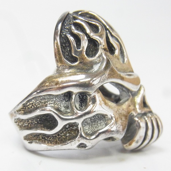 実際に弊社で買取させて頂いたTRAVIS WALKER/トラヴィスワーカー フレイムデーモンリング #18の画像 4枚目