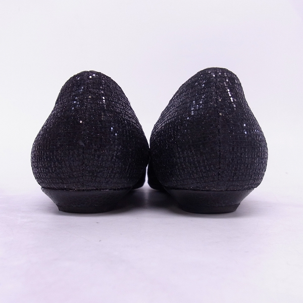 実際に弊社で買取させて頂いたJIMMY CHOO/ジミーチュウ バレエシューズ/36-1/2の画像 1枚目
