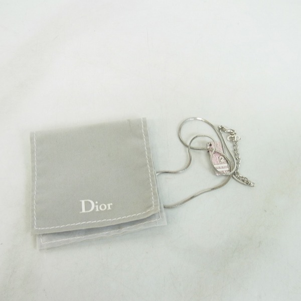 実際に弊社で買取させて頂いたChristian Dior/ディオール トロッタープレートネックレス/ペンダントの画像 6枚目