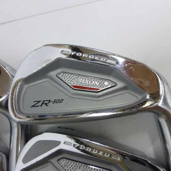 実際に弊社で買取させて頂いた★Dunlop/ダンロップ フォージドアイアン6本セット SRIXON ZR-800 S200フレックスの画像 2枚目